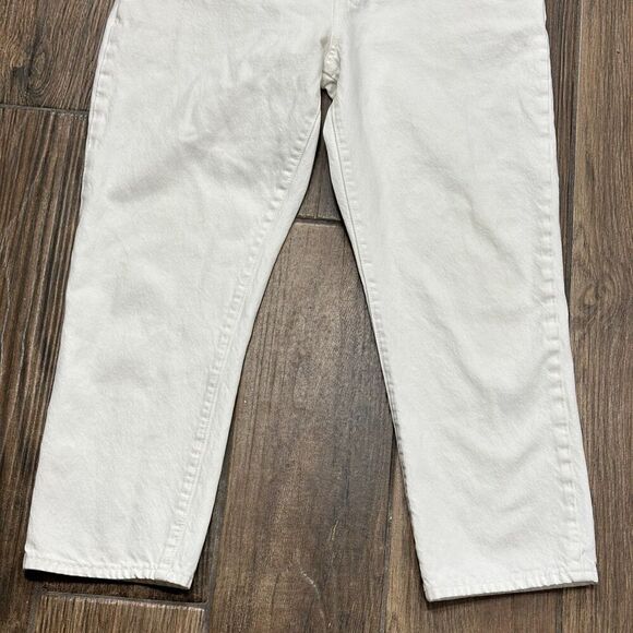 Lucky Brand Boyfriend Overall Jeans Size L Cotton Cone Denim Boho Festival* - Picture 7 of 16